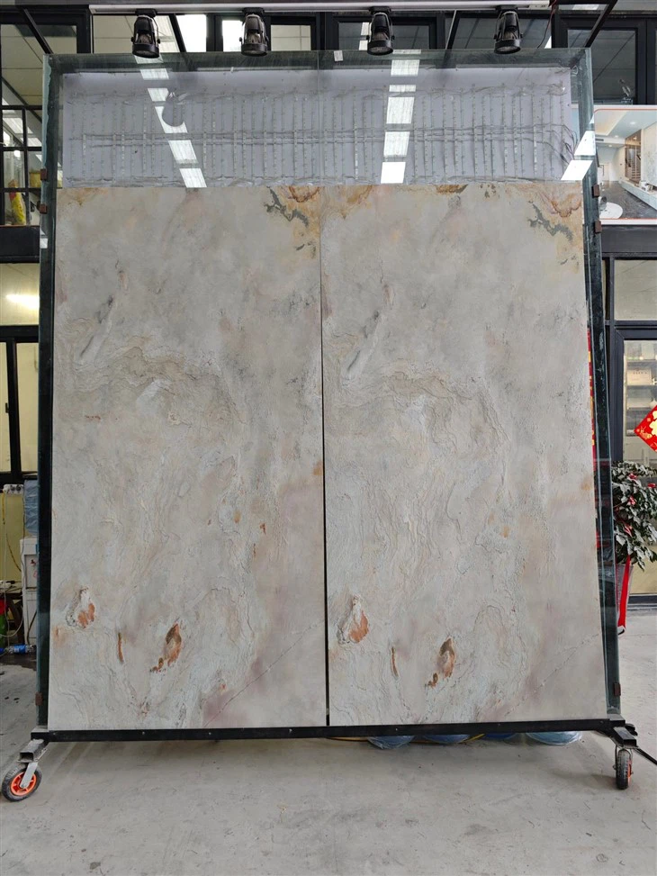 exterior slate veneer detail
