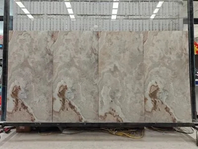 Translucent Flexible Thin Stone Veneer For Backlit Walls